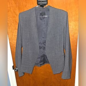 Theory Charcoal Blazer Size 10